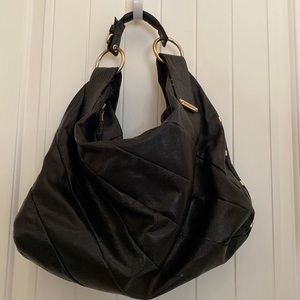 Juicy Couture vintage black leather bag